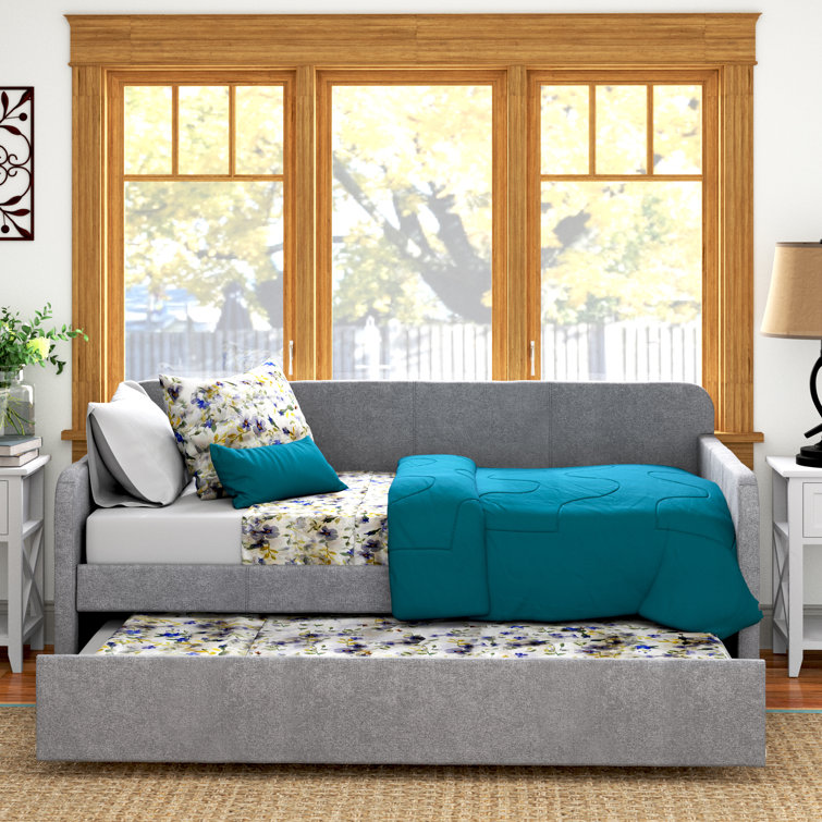 Andover Mills™ Plunkett Twin Daybed with Trundle & Reviews Wayfair